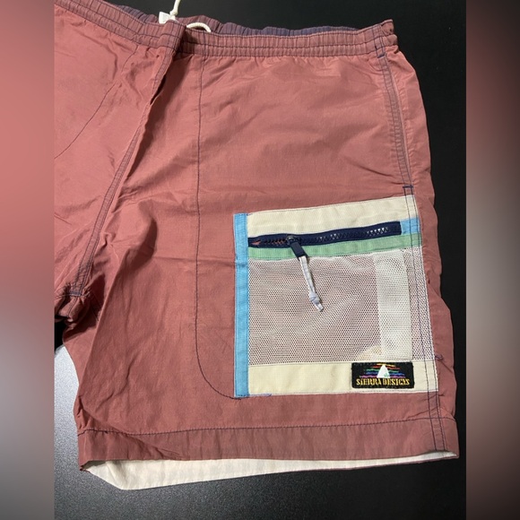 Vintage sierra designs hiking shorts / swim trunks size large - Picture 3 of 4